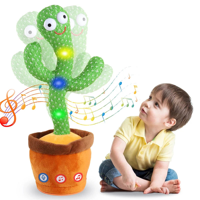 Dansende en Pratende Cactus Knuffel